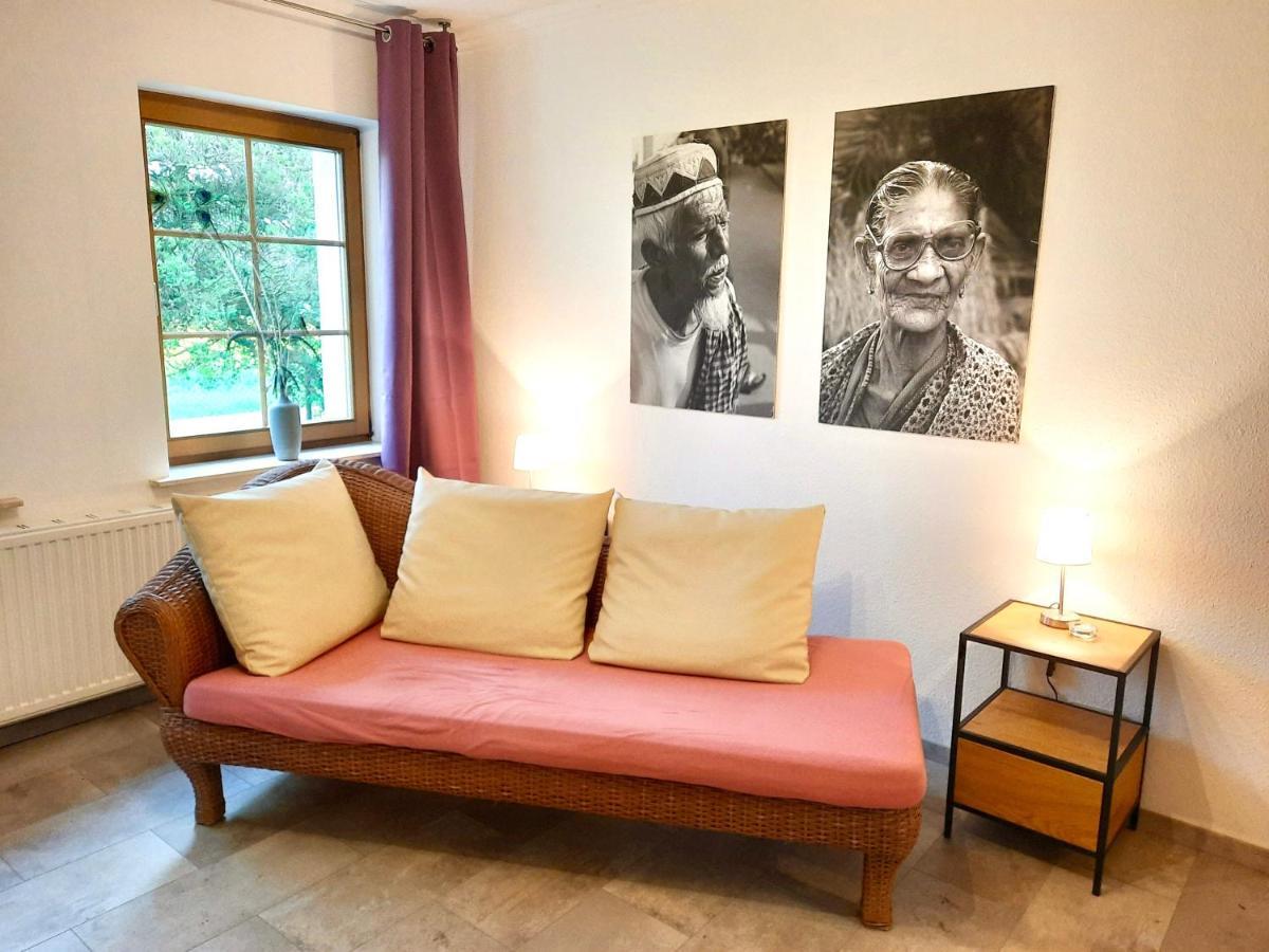 Ein Bett im Kornfeld - Haus Morgensonne - mit Innenpool Schonfeld  Exterior foto