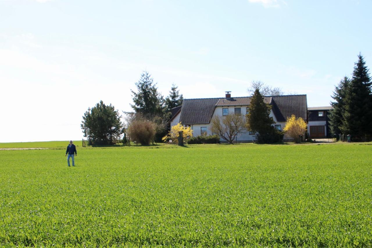 Ein Bett im Kornfeld - Haus Morgensonne - mit Innenpool Schonfeld  Exterior foto