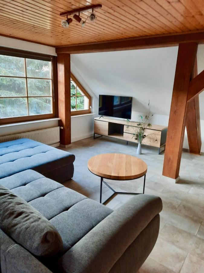 Ein Bett im Kornfeld - Haus Morgensonne - mit Innenpool Schonfeld  Exterior foto