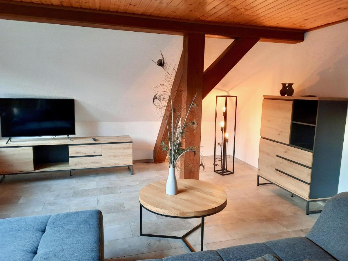 Ein Bett im Kornfeld - Haus Morgensonne - mit Innenpool Schonfeld  Exterior foto